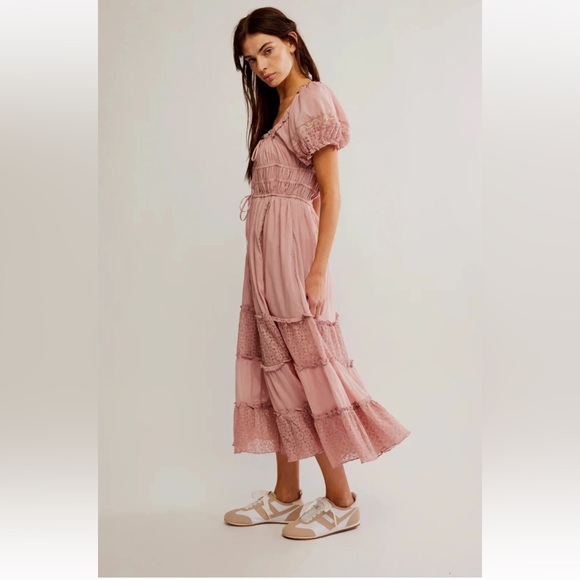 Free People Pink Maxi Dress - Picture 2 of 8